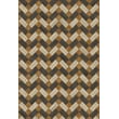 Product Image of Geometric Cream, Distressed Black, Antiqued Brown - Lethaby Area-Rugs