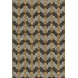 Product Image of Geometric Grey, Distressed Black, Antiqued Brown - Stickley Area-Rugs