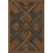 Product Image of Contemporary / Modern Spicher and Company &middot; Norwegian Wood Vintage Vinyl &middot; Appalachian &middot; Brown, Black - Untrodden Summits Area-Rugs