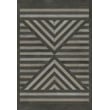 Product Image of Geometric Distressed Black, Grey - Brooding Wings Area-Rugs