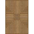 Product Image of Geometric Spicher and Company &middot; Norwegian Wood Vintage Vinyl &middot; Trollheimen &middot; Antiqued Brown - Alone Area-Rugs