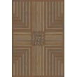 Product Image of Geometric Spicher and Company &middot; Norwegian Wood Vintage Vinyl &middot; Trollheimen &middot; Antiqued Brown - Dream Within a Dream Area-Rugs