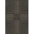 Product Image of Geometric Distressed Black - The Haunted Place Area-Rugs
