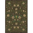 Product Image of Floral / Botanical Distressed Black, Cream, Green - Emma Area-Rugs