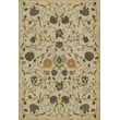 Product Image of Floral / Botanical Spicher and Company &middot; Williamsburg Vintage Vinyl &middot; Floral &middot; Antiqued Ivory, Green, Mustard - Martha Area-Rugs