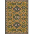 Product Image of Southwestern Spicher and Company &middot; Williamsburg Vintage Vinyl &middot; Traditional &middot; Gold, Distressed Black, Green - Mustard Area-Rugs