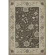 Product Image of Floral / Botanical Distressed Black, Cream, Distressed Grey - Agra Area-Rugs