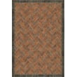 Product Image of Contemporary / Modern Red, Distressed Black - Capitol Landing Area-Rugs
