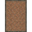 Product Image of Contemporary / Modern Spicher and Company &middot; Williamsburg Vintage Vinyl &middot; Herringbone &middot; Red, Distressed Black - Capitol Landing Area-Rugs