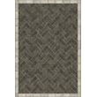 Product Image of Contemporary / Modern Spicher and Company &middot; Williamsburg Vintage Vinyl &middot; Herringbone &middot; Distressed Black, Cream - Pewterware Area-Rugs