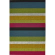 Product Image of Striped Yellow, Blue, Pink Area-Rugs