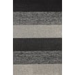Product Image of Striped White, Grey, Black (Salt and Pepper) Area-Rugs