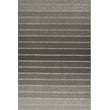 Chilewich Shag Block Stripe Taupe 003 showcases a modern striped design in neutral shades, perfect for indoor or outdoor settings.