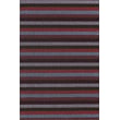 Colorful Chilewich Shag Even Stripe Berry rug featuring vibrant stripes in a modern setting; ideal for enhancing contemporary interiors.