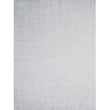 Chilewich Woven Basketweave White Silver rug in soft, neutral tones; perfect for modern interiors with its intricate pattern and durable design.