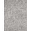 Chilewich Woven Mini Basketweave Gravel rug in neutral tones displayed on a flat floor, showcasing its woven texture and elegant design.