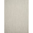 Chilewich Woven Mini Basketweave Parchment 016 rug with a light beige color, showcasing intricate woven texture, displayed on a floor.