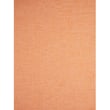 Chilewich Woven Boucle Tangerine (030) rug with vibrant orange tones, featured in a modern indoor setting with hardwood floors.