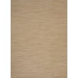 Chilewich Woven Rib Weave Butterscotch rug in a warm golden hue displayed on a floor, showcasing its elegant and textured design.