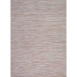 Chilewich Woven Rib Weave Spice 010 rug showcasing a textured, warm-toned woven design in a modern living room setting.