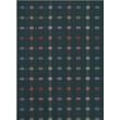 Chilewich Woven Sampler Fir rug in green and beige tones, highlighting intricate woven texture, perfect for modern interior settings.