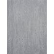 Chilewich Woven Woodgrain Slate rug in a neutral woodgrain pattern on a wooden floor setting enhances modern interiors.