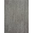 Chilewich Woven Woodgrain Umber 003 rug in rich brown tones, featuring a subtle woodgrain pattern, enhances a warm wood floor setting.