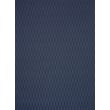Chilewich Woven Arrow Sapphire rug features a geometric design in shades of blue. Ideal for modern settings with durable material.