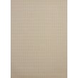 An elegant Chilewich for Martha Stewart Woven Boxwood Wheat rug in a warm, natural tone displayed in a modern living room setting.