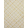 Chilewich for Martha Stewart Woven Ribbons Wheat rug in neutral tones, perfect for a modern living room or chic dining area.