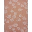Chilewich for Martha Stewart Woven Rosette rug in Burnt Coral features an intricate pattern, showcasing a warm, cozy ambiance on any floor.