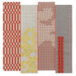 Product Image of Contemporary / Modern GAN Rugs &middot; Bandas &middot; Combination &middot; Orange Area-Rugs