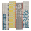 Product Image of Contemporary / Modern GAN Rugs &middot; Bandas &middot; Combination &middot; Turquoise Area-Rugs
