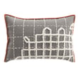 Product Image of Contemporary / Modern GAN Rugs &middot; Bandas Pillow &middot; A &middot; Grey Pillow