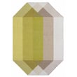 Product Image of Contemporary / Modern Pink, Yellow Area-Rugs