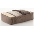 Product Image of Moroccan GAN Rugs &middot; Glaoui Pouf &middot; Alexandra &middot; Neutral Poufs