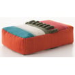 Product Image of Moroccan Orange, Red, Blue (Colours) Poufs