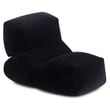 Product Image of Contemporary / Modern GAN Rugs &middot; Grapy &middot; Soft Seat &middot; Navy Velvet Poufs