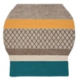 Product Image of Contemporary / Modern Grey, Teal, Mustard (MF-1) Area-Rugs