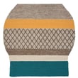 Product Image of Contemporary / Modern GAN Rugs &middot; Mangas Original &middot; Farol &middot; Grey, Teal, Mustard (MF-1) Area-Rugs