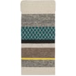 Product Image of Contemporary / Modern Cream, Grey, Teal (MR-1) Area-Rugs