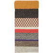 Product Image of Contemporary / Modern Grey, Brown, Mustard (MR-2) Area-Rugs