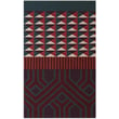 Product Image of Contemporary / Modern GAN Rugs &middot; Ndebele &middot; Kilim &middot; Red Area-Rugs