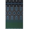 Product Image of Contemporary / Modern GAN Rugs &middot; Ndebele &middot; Kilim &middot; Green Area-Rugs