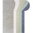 Product Image of Contemporary / Modern Grey, Blue, Light Green (Naiad) Area-Rugs