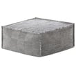 Product Image of Contemporary / Modern GAN Rugs &middot; Sail Pouf &middot; Square &middot; Black Poufs