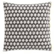 Product Image of Contemporary / Modern Dark Grey, White Pillow