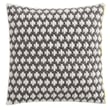 Product Image of Contemporary / Modern GAN Rugs &middot; Silai Pillow &middot; Embroidered &middot; Dark Grey, White Pillow