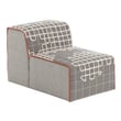 Product Image of Contemporary / Modern Grey Poufs