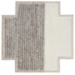 Product Image of Contemporary / Modern Ivory Area-Rugs